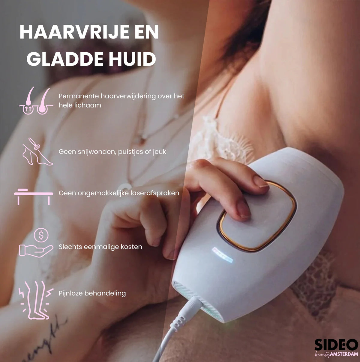 Sidea IPL Haarverwijderaar